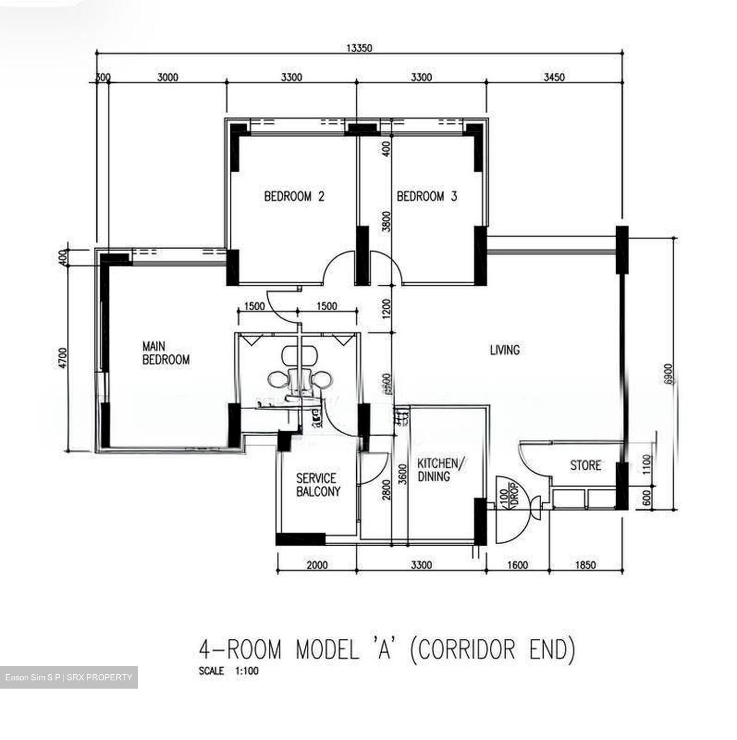Blk 733 Tampines Courtview (Tampines), HDB 4 Rooms #613229771